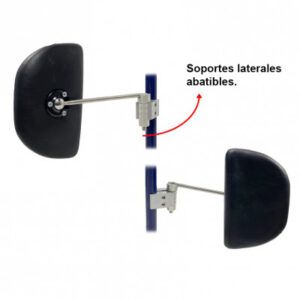 Par soportes laterales universales tubo 22mm